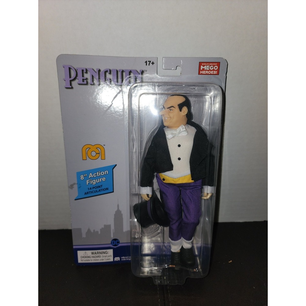 THE PENGUIN Mego Heroes DC‎ Comics 8 Inch Action Figure - NIB